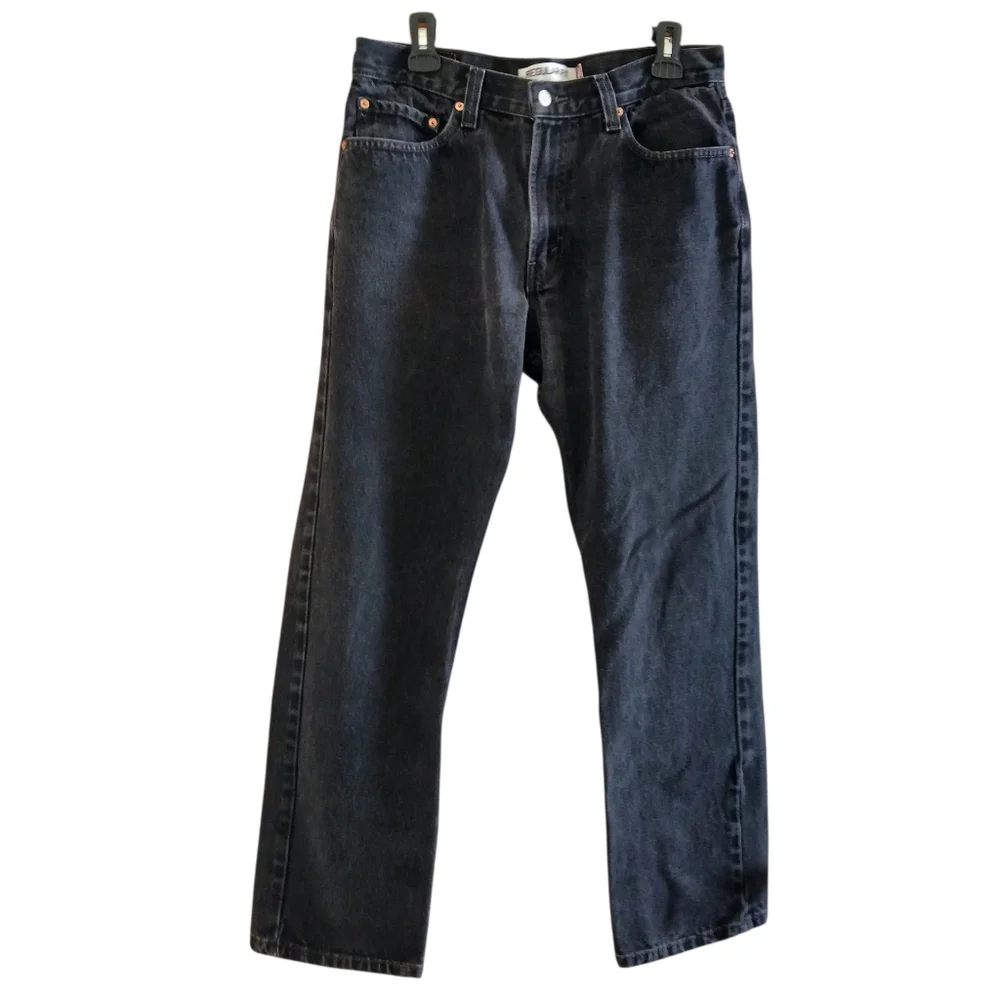 Levi's 505 Regular Fit Jeans Size 33×30 Retro Style